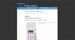 Desktop Screenshot of kpg-products.com